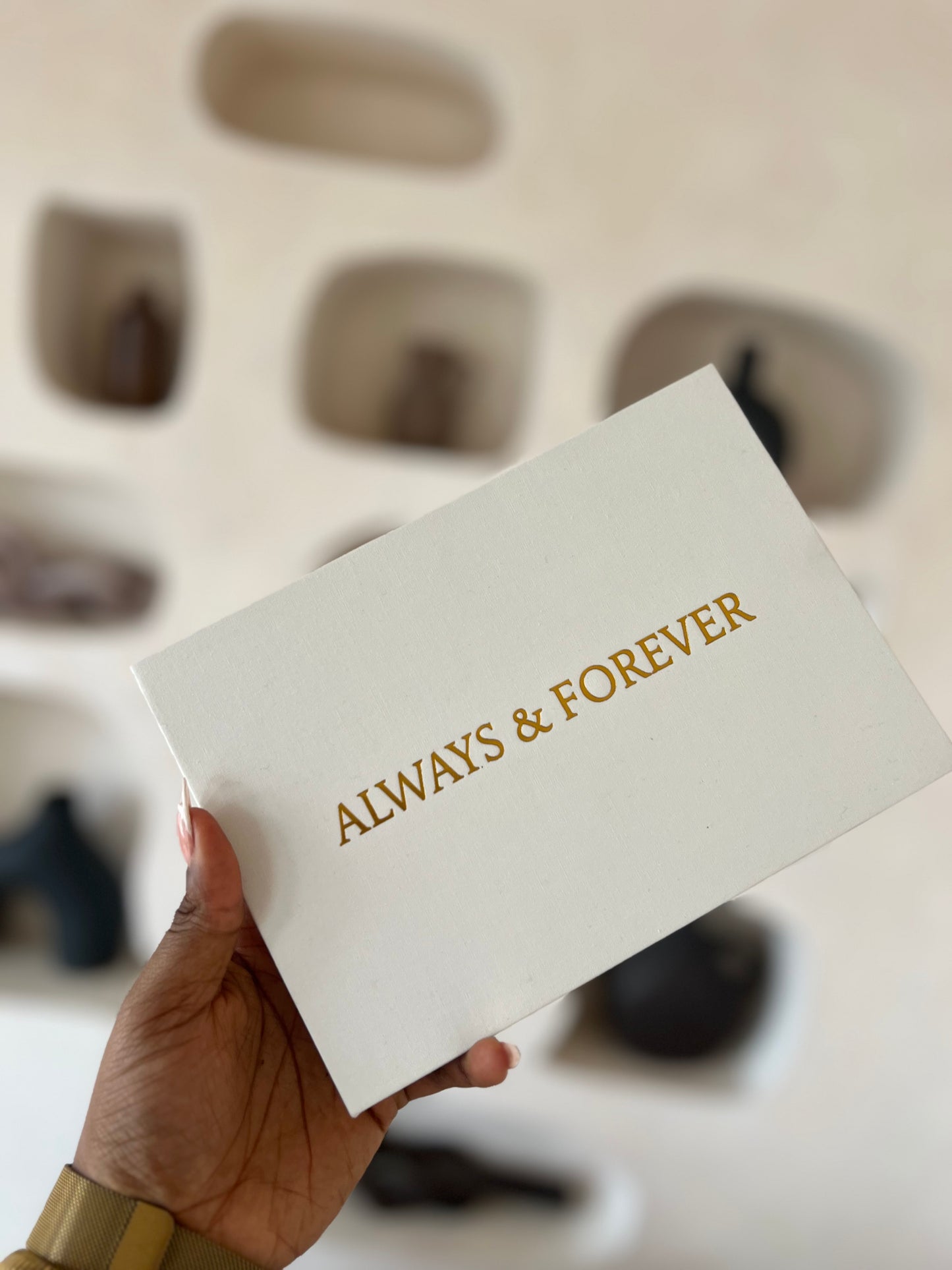 Always and forever video book Design