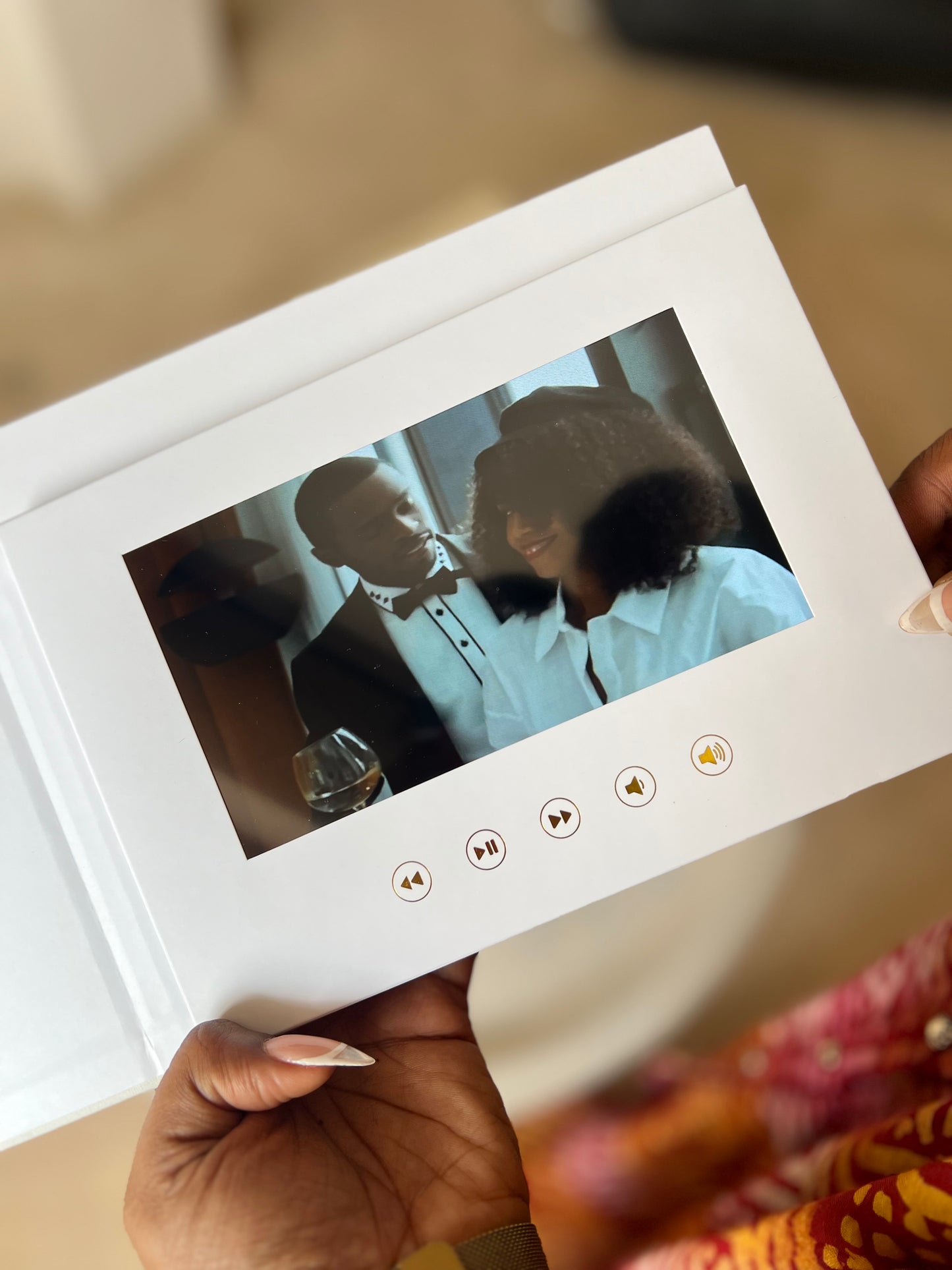 Memories video book Design