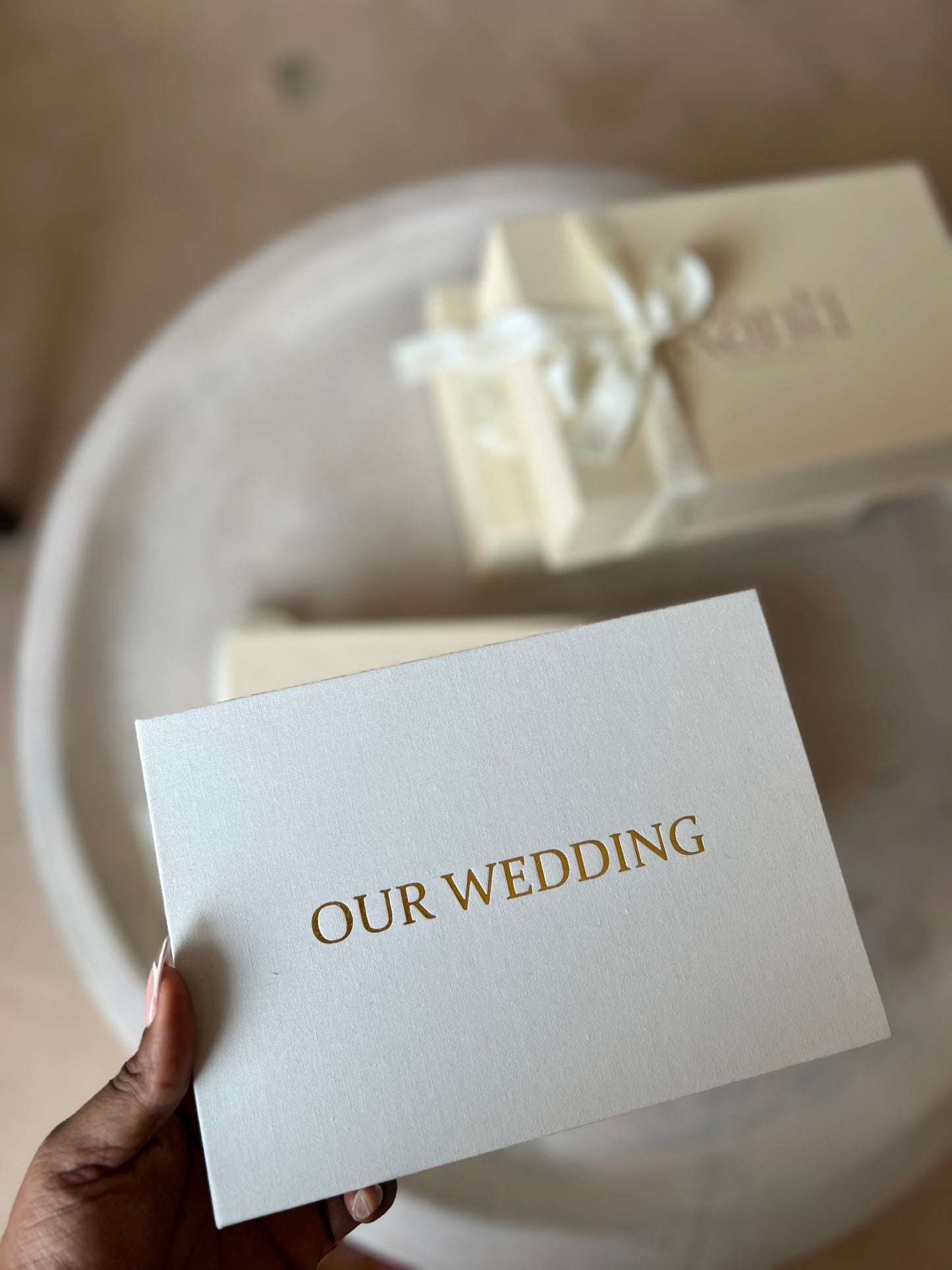 Our Wedding video book design