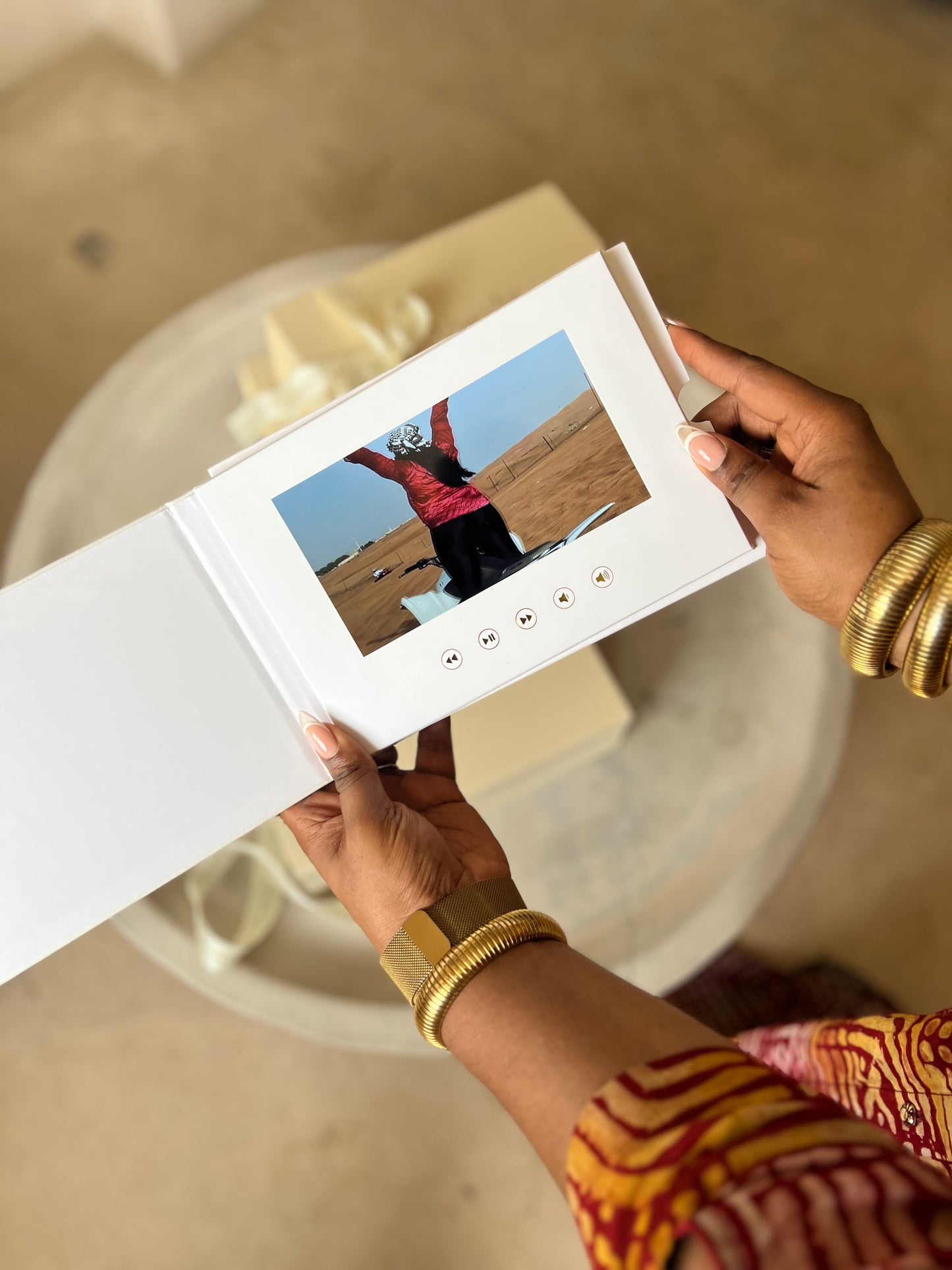 Memories video book Design