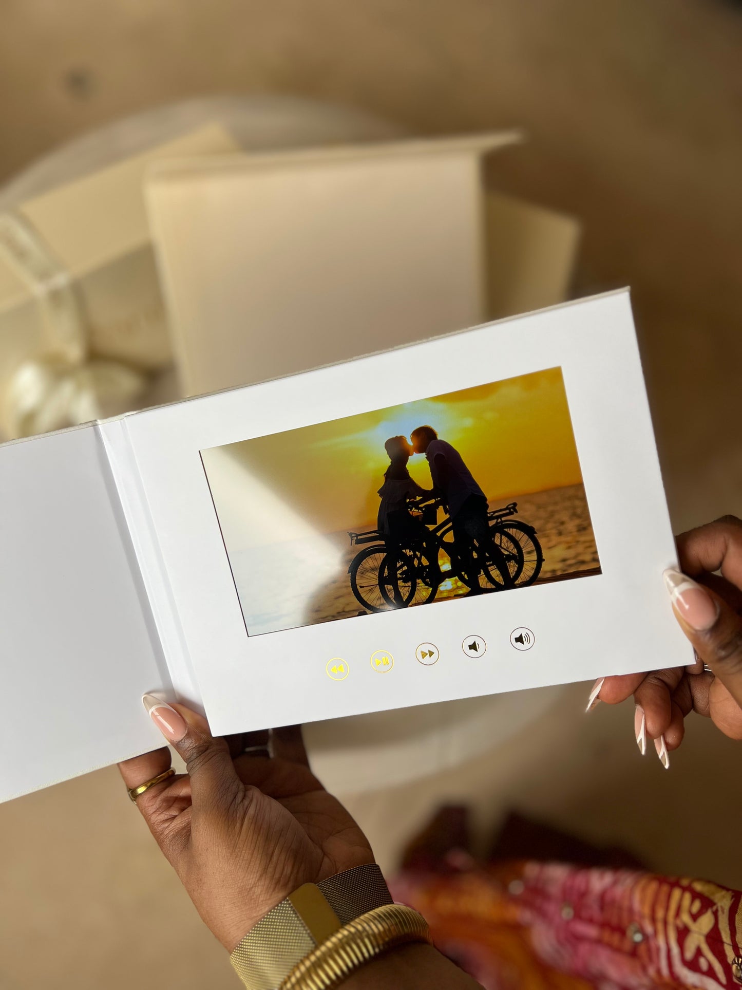 Memories video book Design