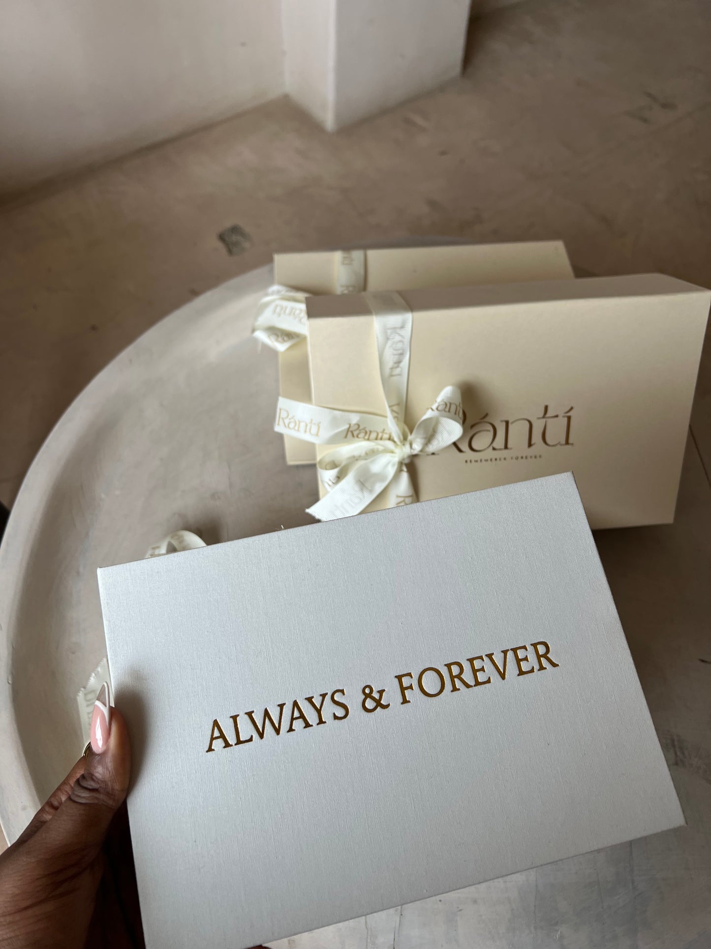 Always and forever video book Design