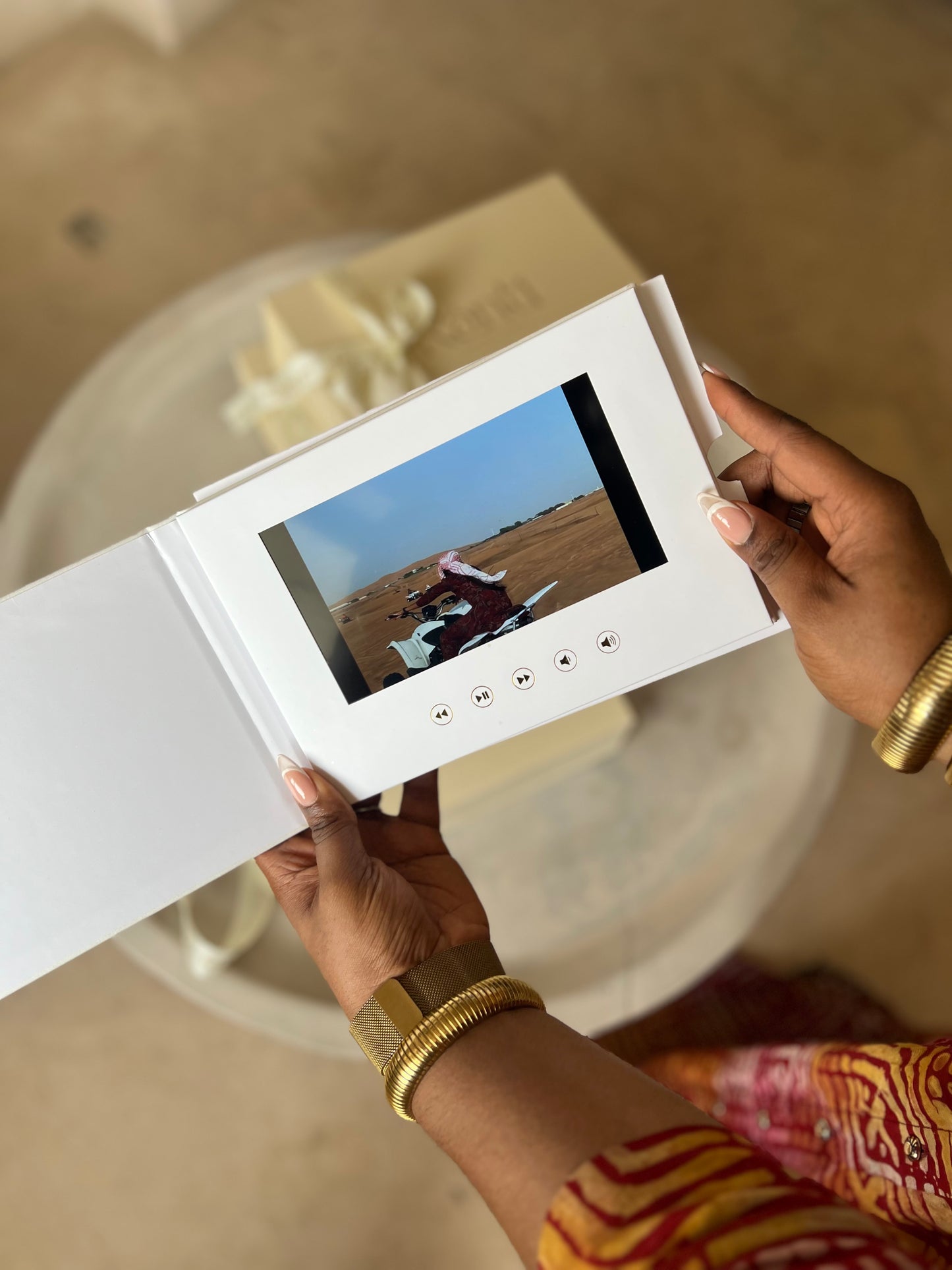 Memories video book Design